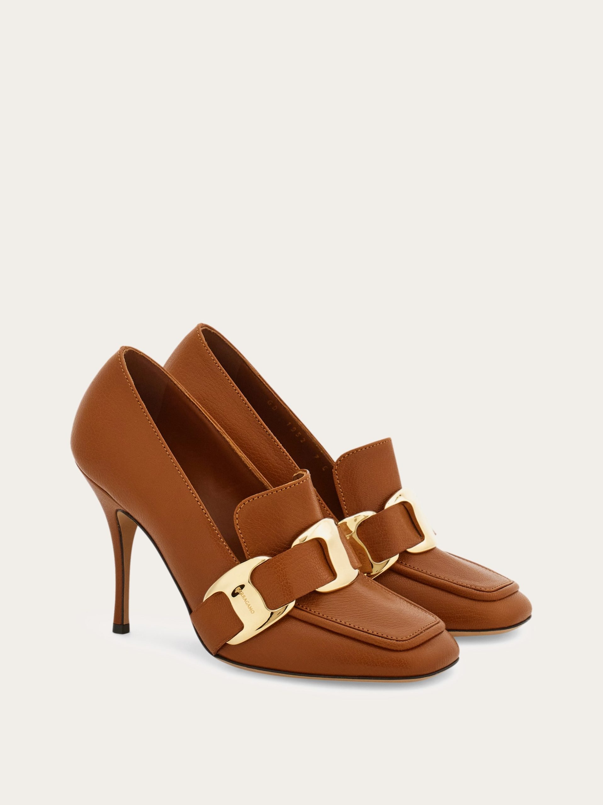 Ferragamo Maxi Vara plate pump - Image 7